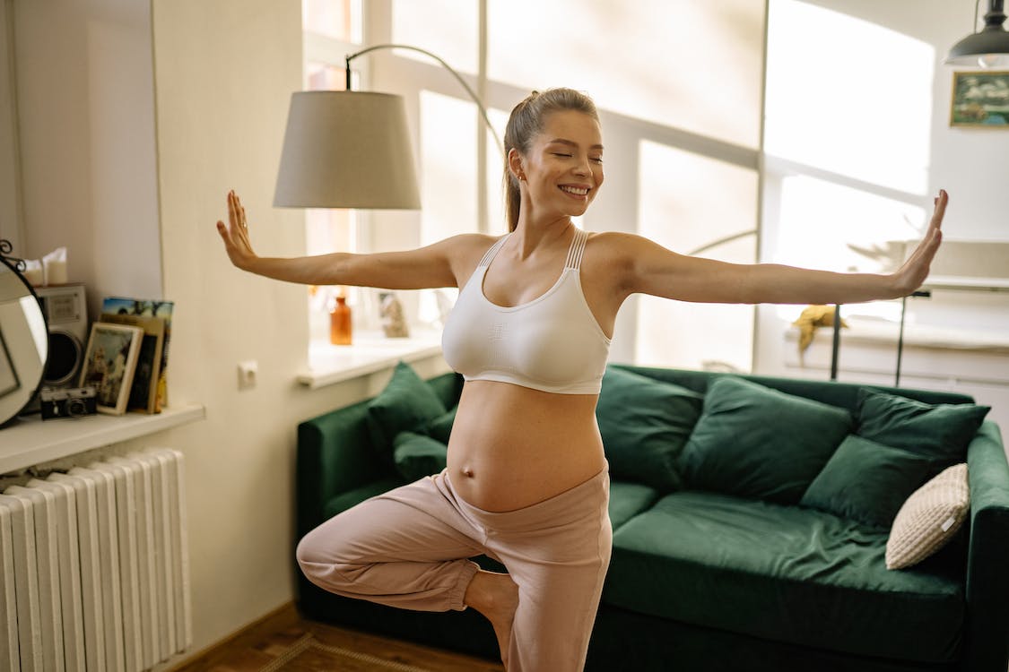 Free stock photo of aerobics, beautiful, caucasian woman